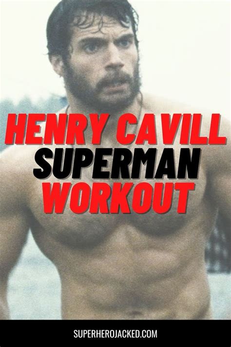 Henry Cavill Workout Routine and Diet : Train like Superman | Superman ...