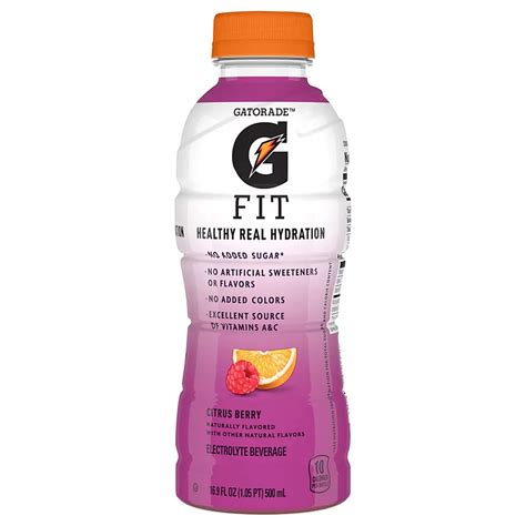 Gatorade Fit Citrus Berry Electrolyte Beverage - Shop Sports & Energy ...