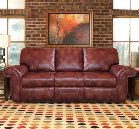 Reclining Living Room L191M Burgundy