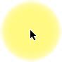 How to get a yellow circle around the cursor