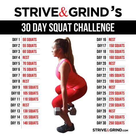 30 Day Squat Challenge Before And After Photos