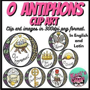 O Antiphons Ancient Prayers December Advent Season Latin And English ...