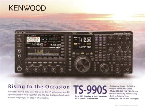 Kenwood TS-990S revealed | QRPblog