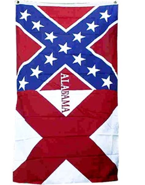 2x3 Confederate Battle Flag of Alabama