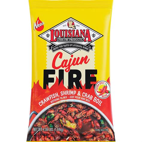 Louisiana Fish Fry Products Cajun Fire Boil Seasoning | Academy