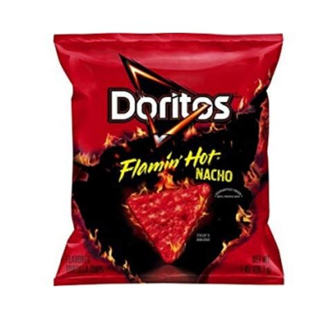 Doritos Flamin' Hot Nacho Tortilla Chips - 1.75oz