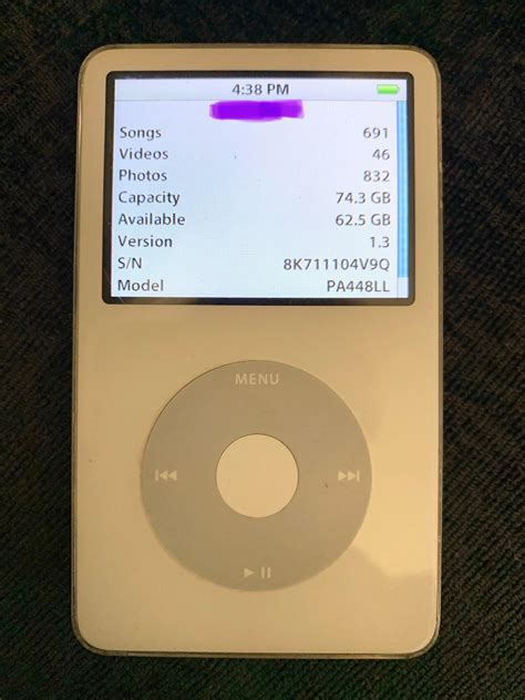 IPod 5th Gen 80GB from late 2006 still going strong : r/BuyItForLife