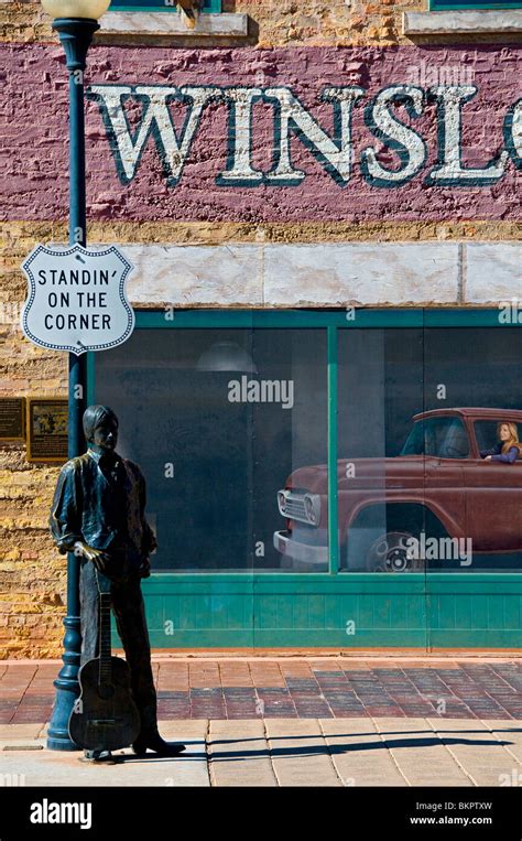 Winslow Arizona Route 66 Stock Photo - Alamy