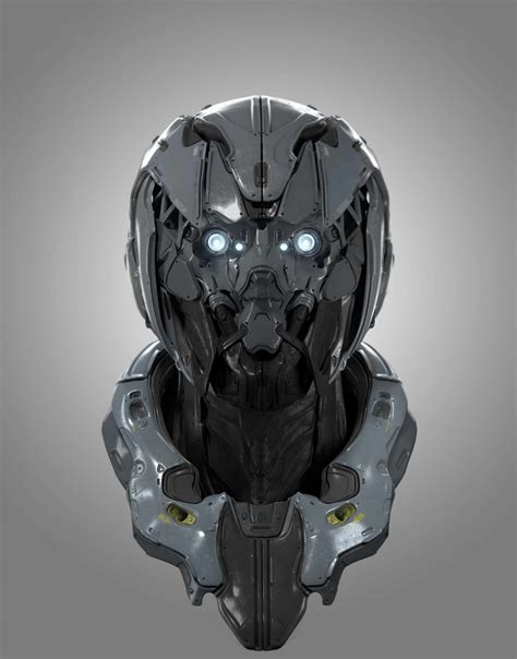 Robot head concept design - ZBrushCentral