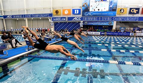 ACC Men's Swimming & Diving Championships: March 1 - Atlantic Coast ...