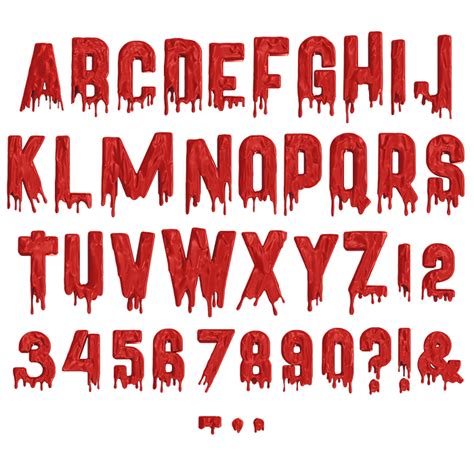 Invisible Horror Font. Satisfy Scary Typeface Bloodlust | Ecriture alphabet, Alphabet et Typographie