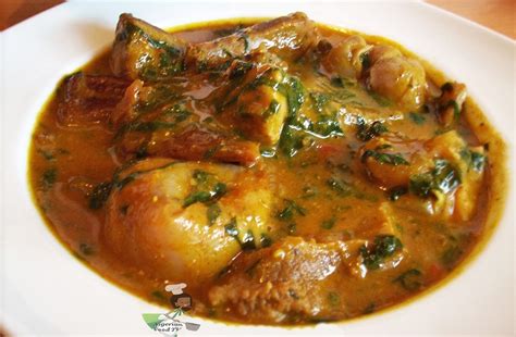 Ogbono Soup with Goatmeat and Semo/ Pounded yam, Eba