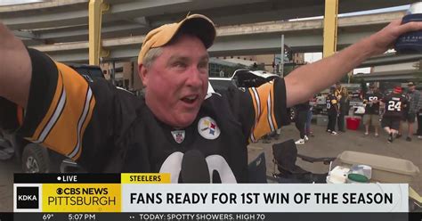 Steelers fans pumped for game against Browns - CBS Pittsburgh