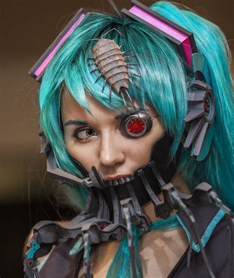 Wow i have never seen a bacterial contamination vocaloid cosplay before but it is beautiful, in ...