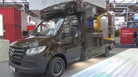 Mercedes-Benz Sprinter Spier UPS Delivery Truck (2019) Exterior and Interior - YouTube