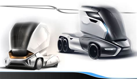 Truck Concepts-Design Sketches by Giuseppe Ceccio - Car Body Design