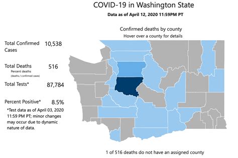 April 13 Washington state coronavirus update: Eight new deaths ...