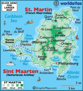 Saint Martin Facts on Largest Cities, Populations, Symbols - Worldatlas.com