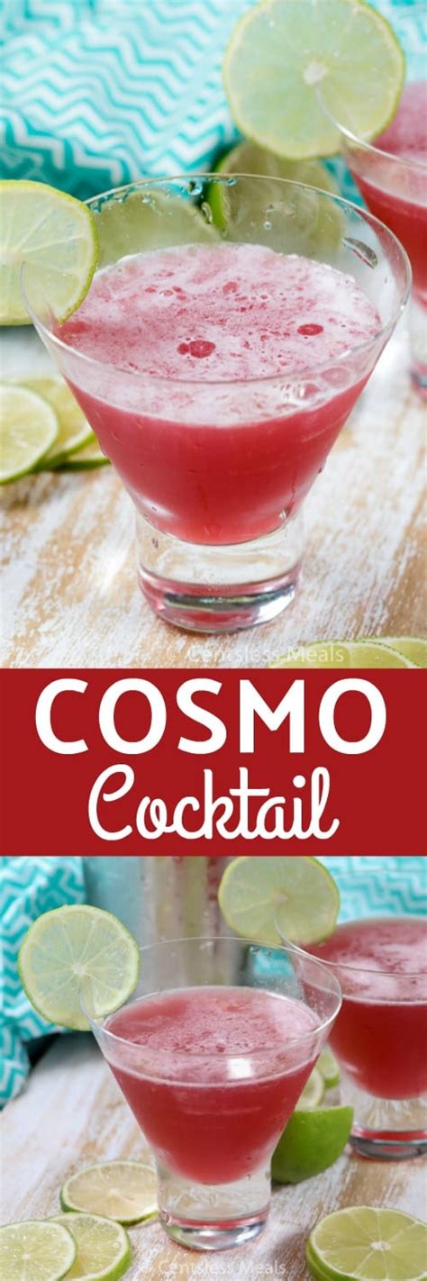 Cosmo Cocktail Recipe - The Shortcut Kitchen