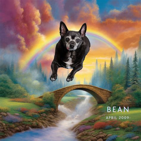 12 Rainbow Bridge Pet Memorial Photography Backdrops Loss of Pet Dog Cat - Etsy