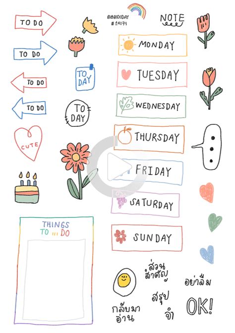 #bulletjournal #bulletjournalideas in 2020 | Bullet journal stickers ...