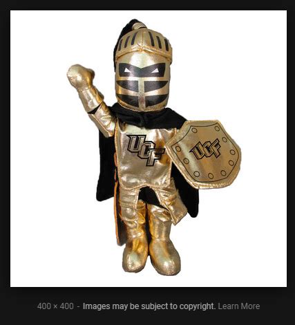 UCF's Knightro plush | School mascot, Tailgate accessories, Plush