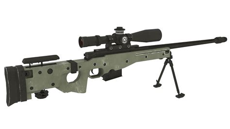 3D accuracy international awm sniper rifle - TurboSquid 1151188