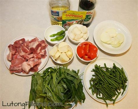 Pork Sinigang Recipe - Filipino Recipes from Lutong Filipino | Recipe ...