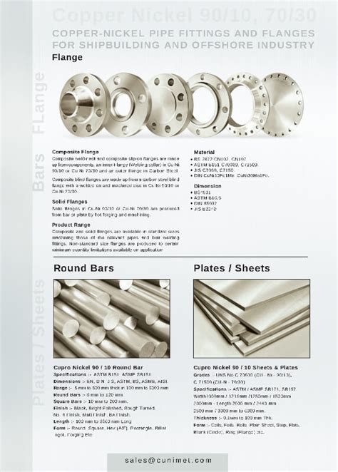 Copper Nickel Pipe Fittings Catalogue - Catalog Library