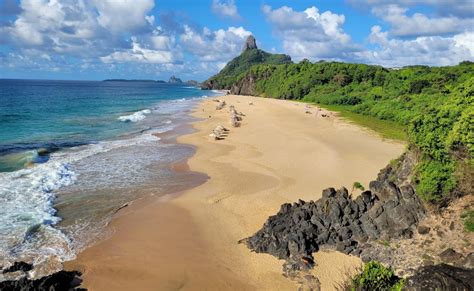 Praia da Cacimba do Padre 🏖️ Fernando de Noronha, Brazil - detailed features, map, photos