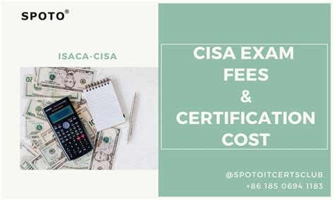 CISA Certification Cost and CISA Exam Fees - SPOTO Official Blog