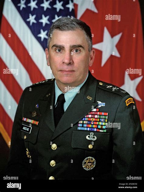 Portrait of U.S. Army LT. Gen. John P. Abizaid Stock Photo - Alamy