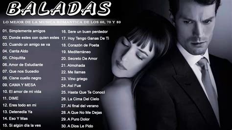 Baladas Romanticas delos 60 70 80 en Español - Lo Mejor de la Musica ...