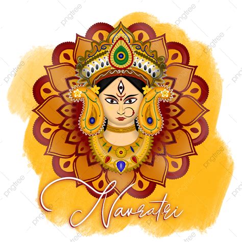 Happy Navratri, Navratri, Navratri Day, Navratri Art PNG Transparent ...