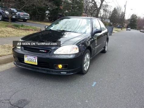 2000 Honda Civic Si Coupe 2 - Door 1. 6l