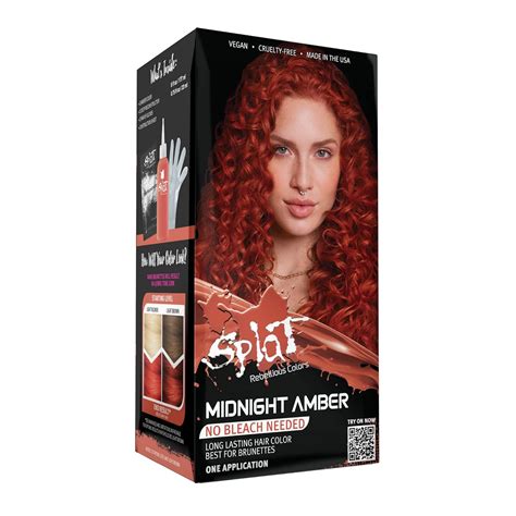 Amazon.com : Splat | Midnight Complete Kit | Hair Dye | Semi-Permanent ...