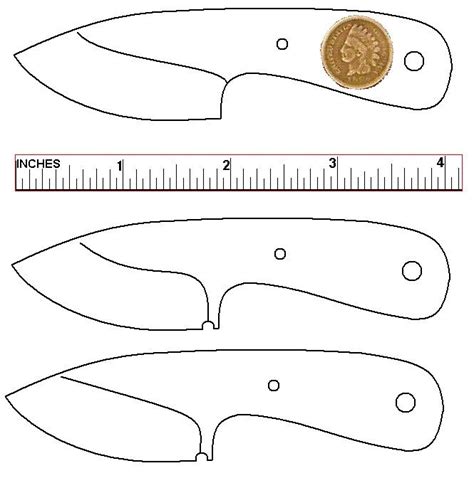 Small patterns | Knife patterns, Knife template, Knife sharpening