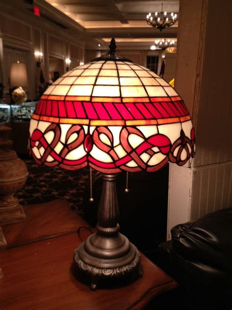 Tiffany Lamp Style Large Stained Glass Table Light Tiffany Style Lighting, Tiffany Style Table ...