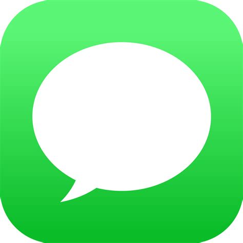 Iphone Mesage Icon Png | Imessage app, Text message icon, Imessage