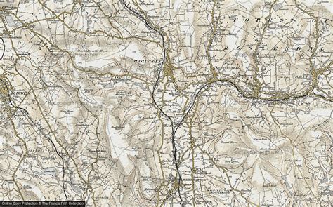 Historic Ordnance Survey Map of Helmshore, 1903