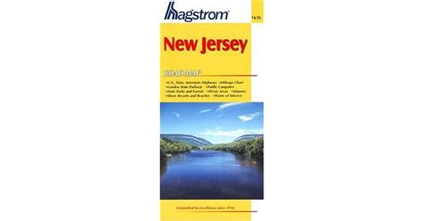 New Jersey Road Map by Hagstrom Map Company