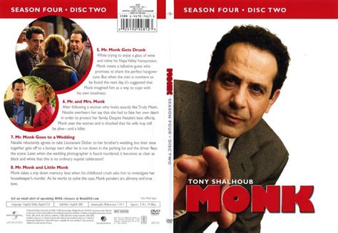 Monk Season 4 Disc 2 - TV DVD Scanned Covers - Monk Season 4 Disc 2 f :: DVD Covers