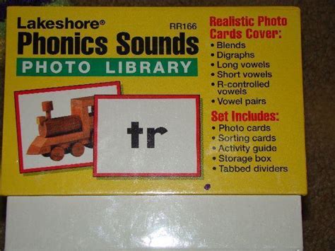 Lakeshore Alphabet Phonics Sounds Photo Library RR166 | #1851683305