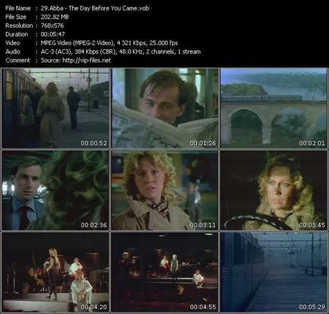 Abba - The Day Before You Came - Download Music Video Clip from VOB Collection «Abba. The ...