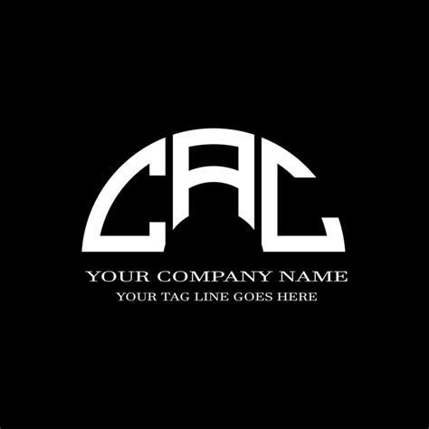 CAC letter logo creative design with vector graphic 7698917 Vector Art at Vecteezy