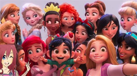 Disney Princess Selfie by jacobyel on DeviantArt