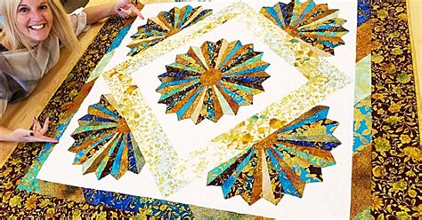 Dresden Bloom Quilt With Donna Jordan