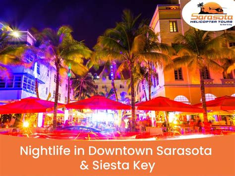 Nightlife in Downtown Sarasota & Siesta Key | by Sarasota Helicopter ...