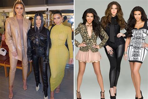 Kim Kardashian looks totally unrecognizable in resurfaced Sears clothing line ad with sisters ...