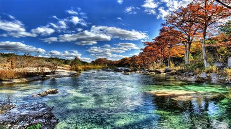 Frio River In Garner Stae Park Texas Hdr 2560x1440 Hd Wallpaper 1696018 : Wallpapers13.com